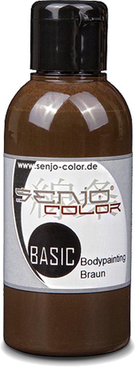 Senjo-Color  Brown 75ml airbrushschmink | Airbrushschmink waterbasis